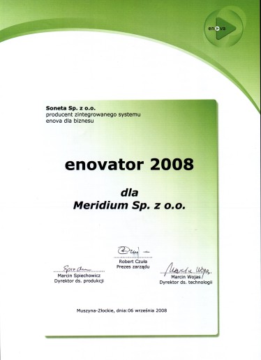 Meridium.Enovator2008